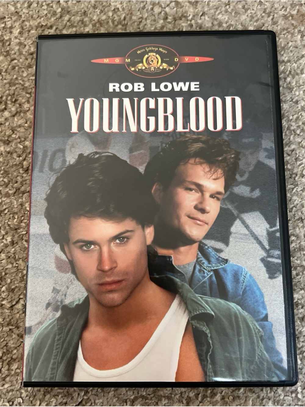 Youngblood (Rob Lowe) DVD – 1986 Hockey Movie